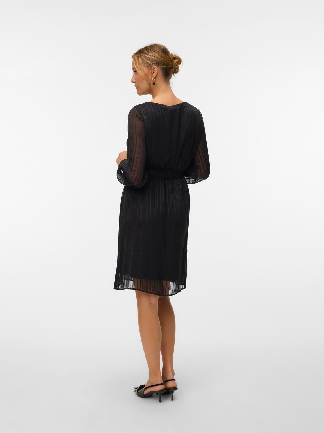 VMGEDNA Midi Dress - Black - VERO MODA & VILA Bergvik